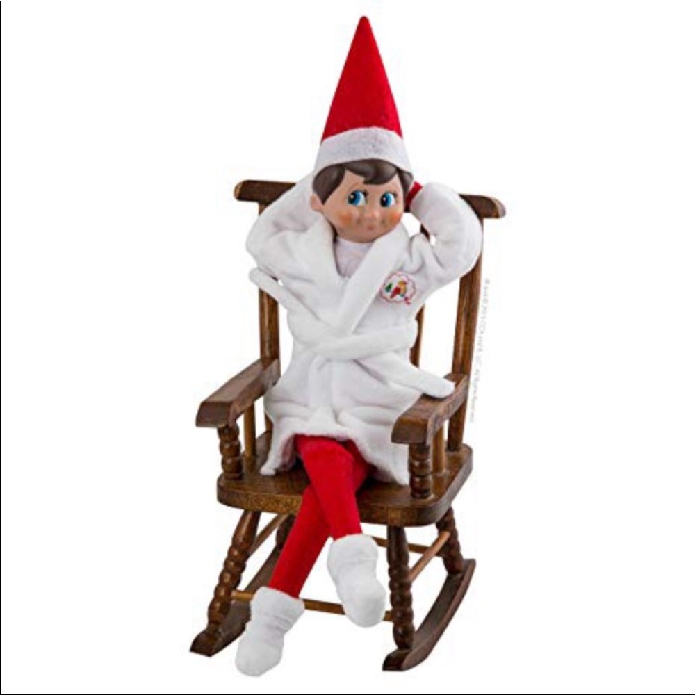 Elf on the shelf “RELAXING ROBE and SLIPPERS”